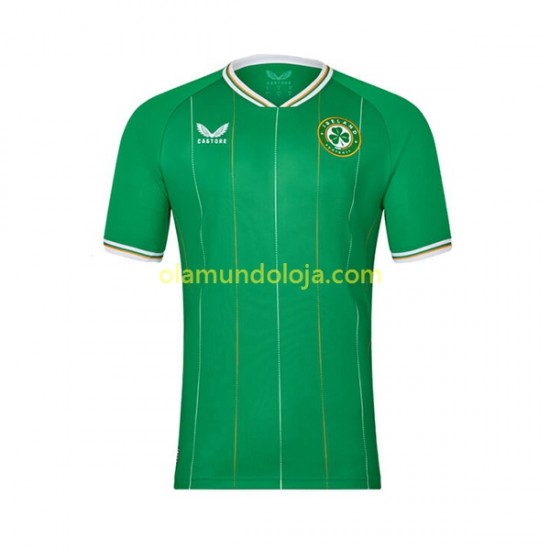 Camisola Irlanda Homem Equipamento Primeiro 2023 Manga Curta